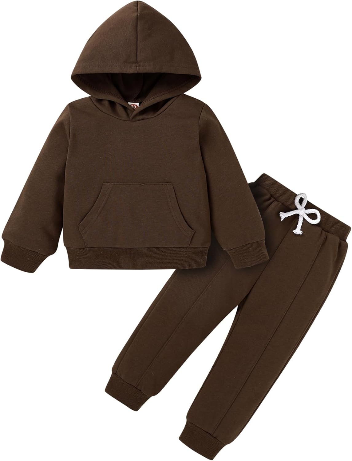 YOUNGER TREE Toddler Hoodie and Sweatpants Set for Boys and Girls