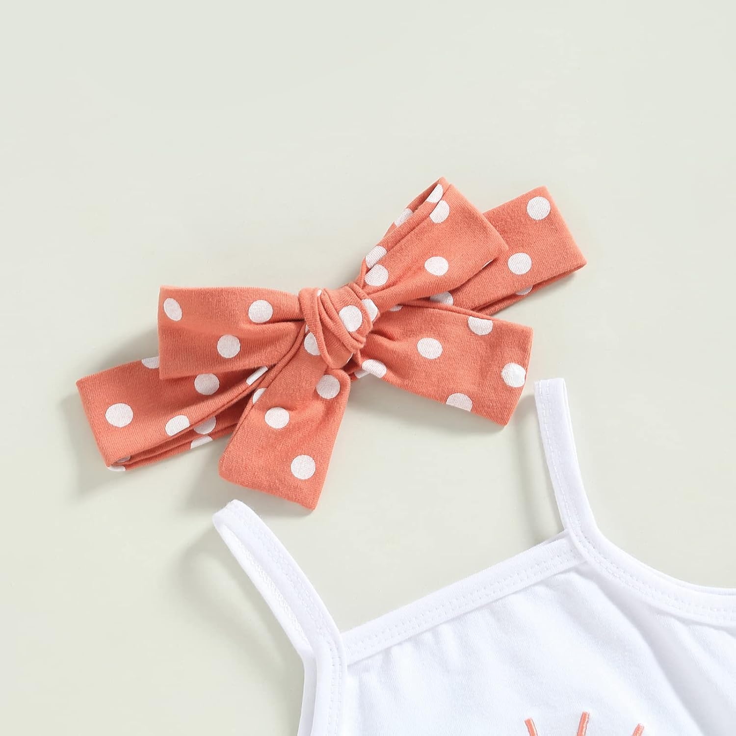 Rainbow Romper for Baby Girls Soft Cotton Romper Adorable Newborn