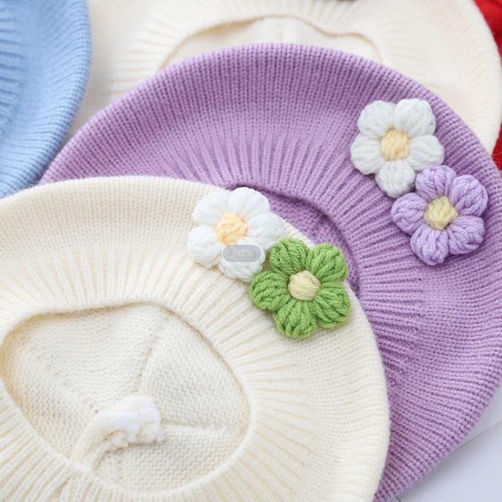 ACFUN Little Girls Beret Hat