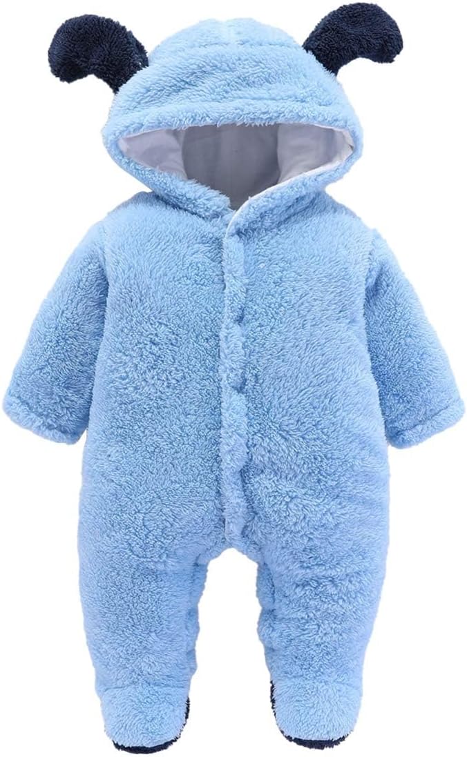 Bear Warmer Romper for Baby Girls Boys