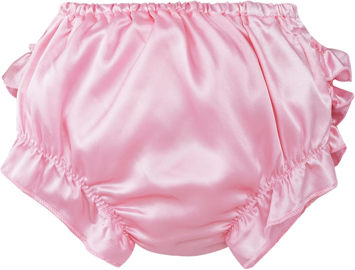 Yartina Diaper Cover Ruffled Bloomer for Newborn Girl