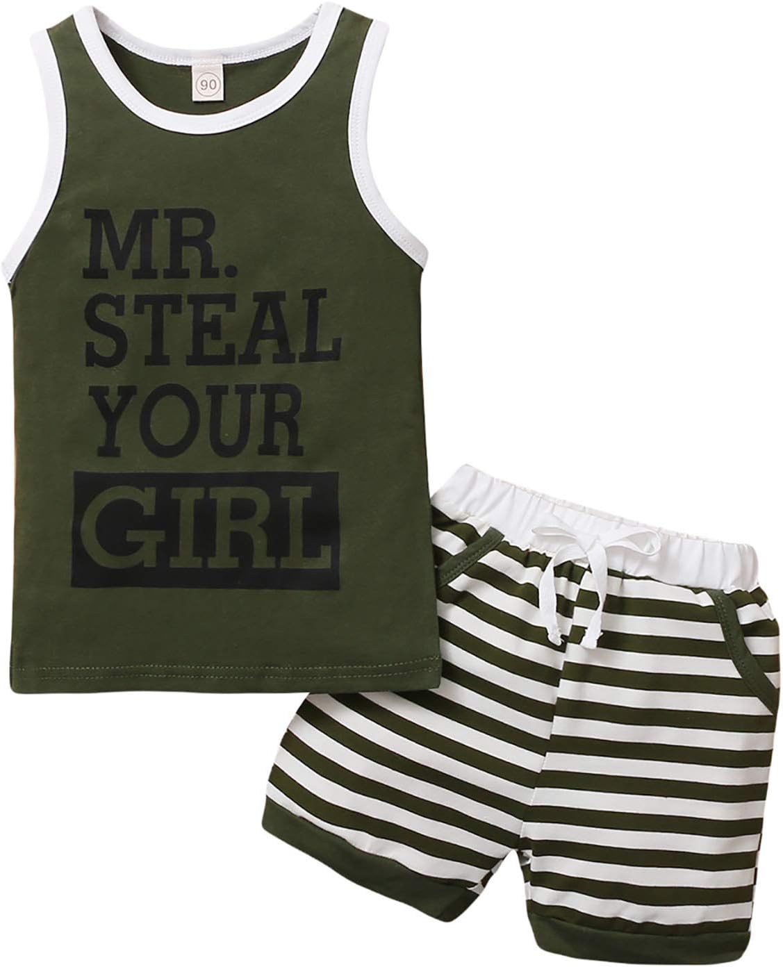 One Opening Toddler Boys Shorts Set