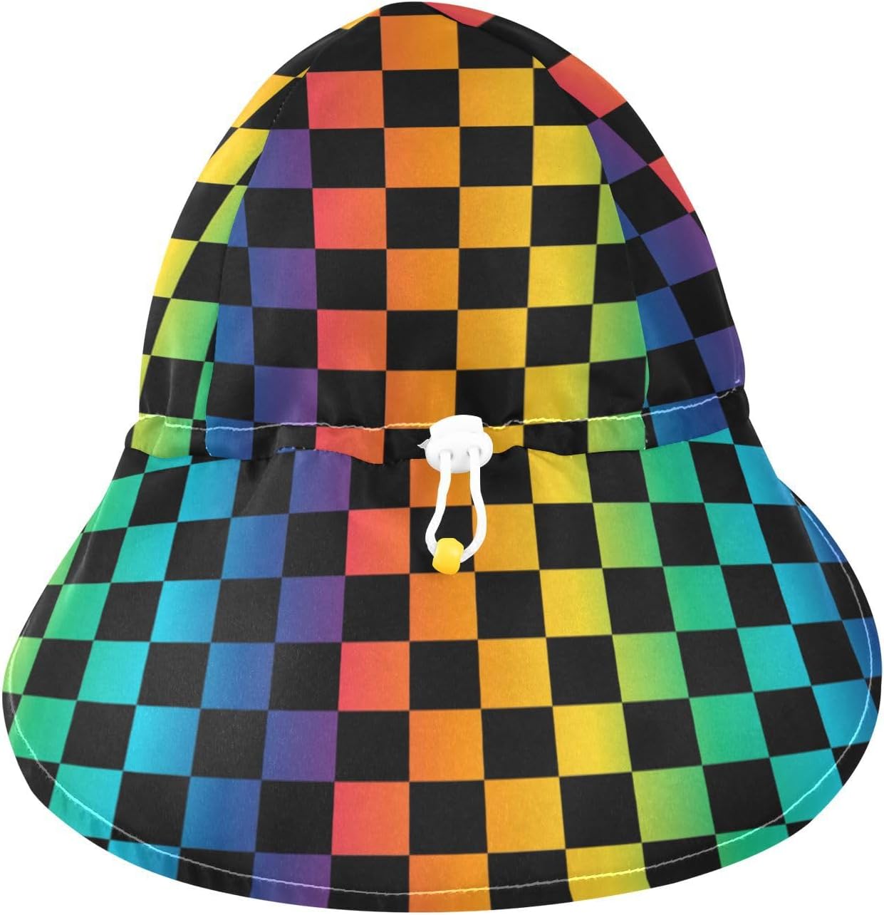Baby Sun Hat for Girls Boys with Cool Iridescent Design