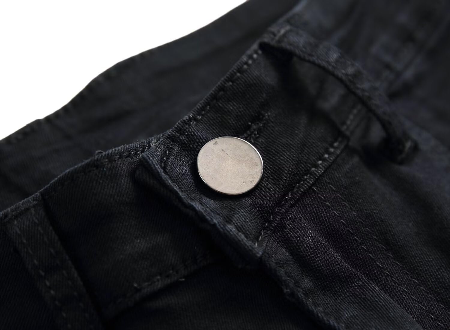Mens Slim Ripped Skinny Jeans Distressed Design