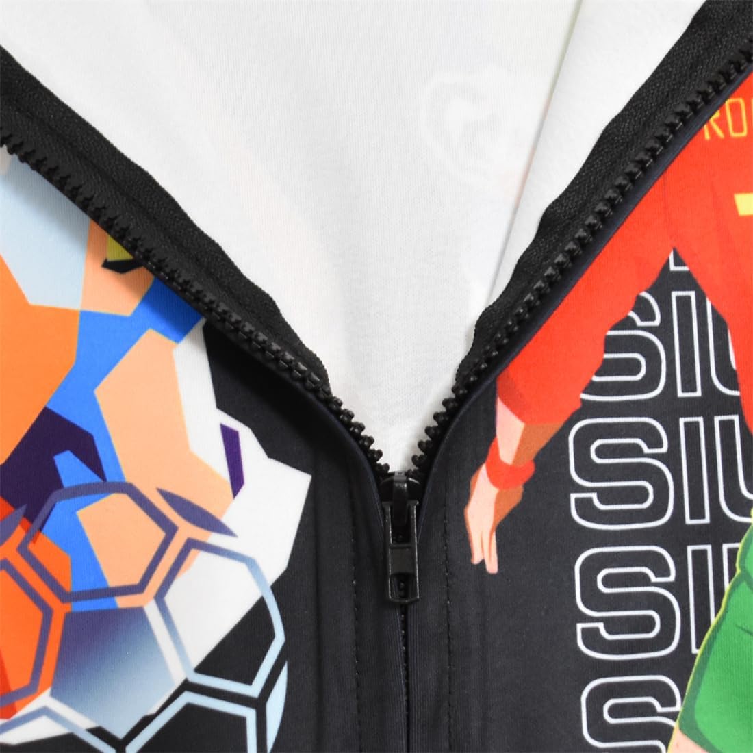 Kids Boys Zipper Hoodie Pullover Sports Star Cartoon 5-13Y