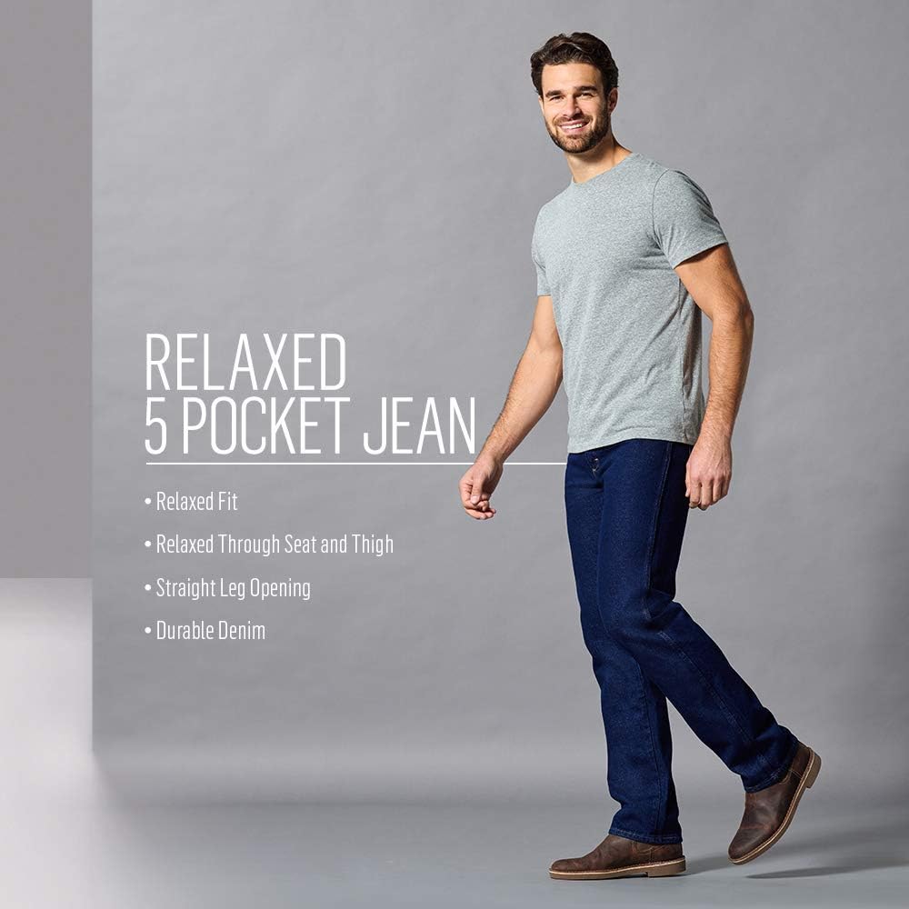 Rustler Mens Classic Regular Fit Jeans