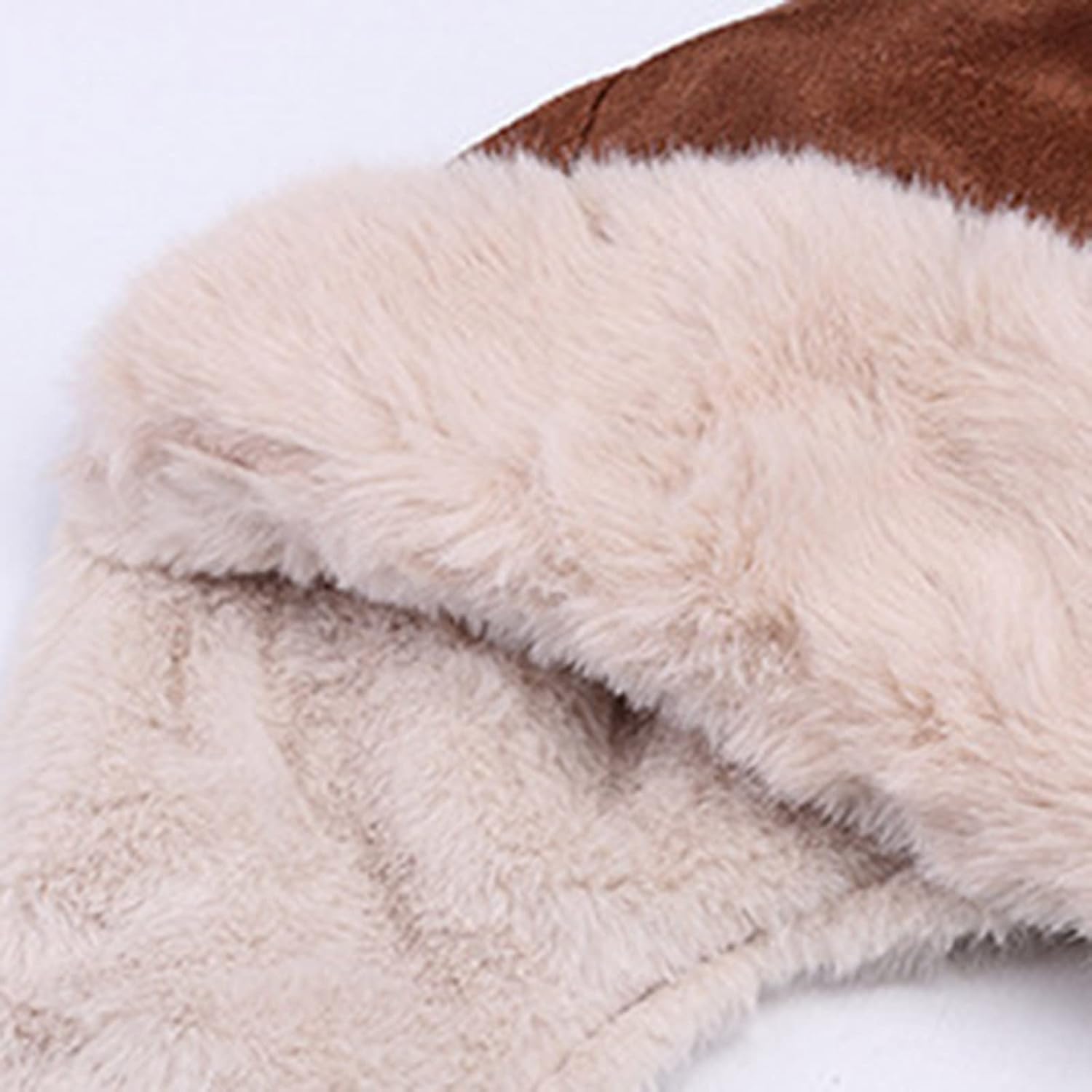 Winter Trapper Hat with Glasses 4-in-1 Windproof Fleece Cap