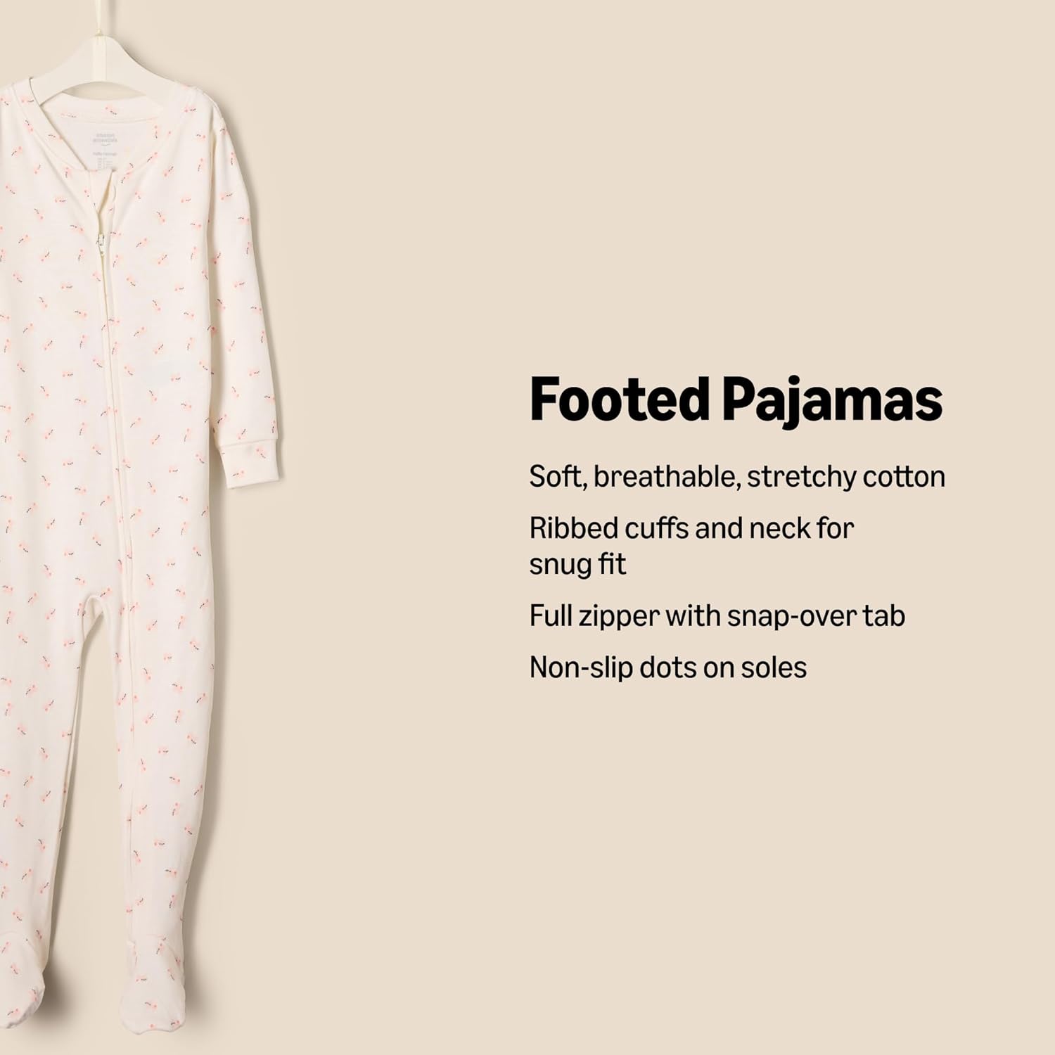 Perfect for Little Ones Sofia Grainge Unisex Pajamas Zero in on Sleep