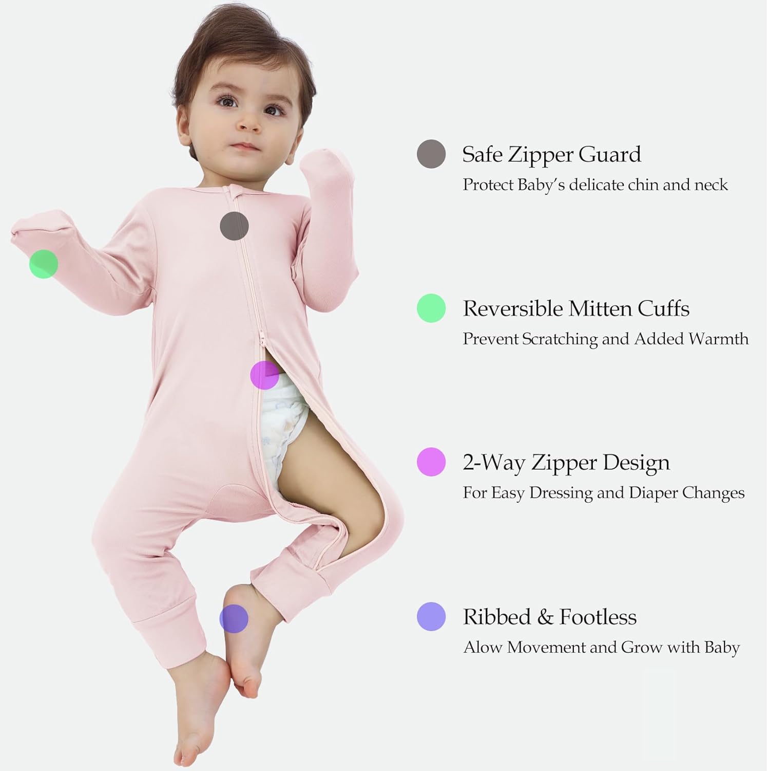 Comfy Cozy Bamboo Pajamas for Baby