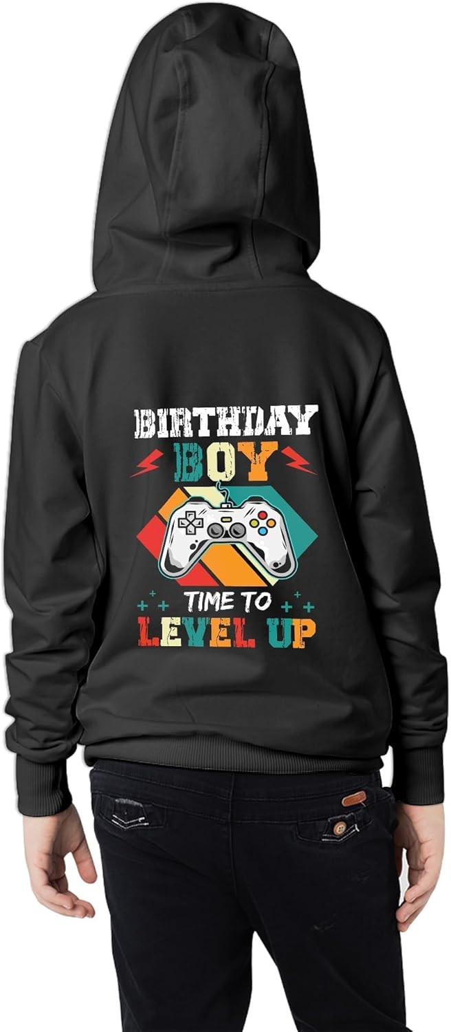 boys girls 3D Print Pullover Hoodie with a Purchasable Pocket