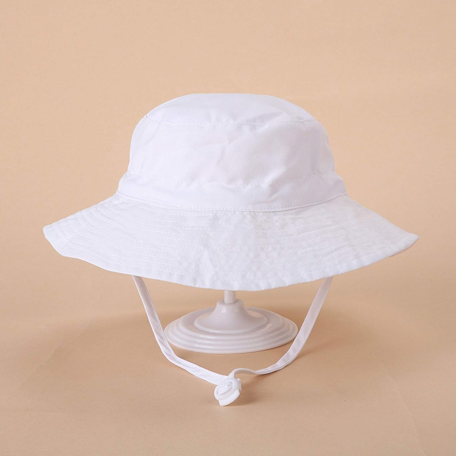 Baby Girl Winter Bucket Hat with Poms