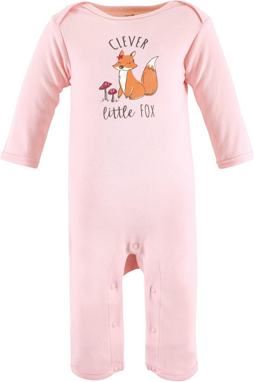 Touched by Nature Baby Girls Organic Cotton Coveralls
