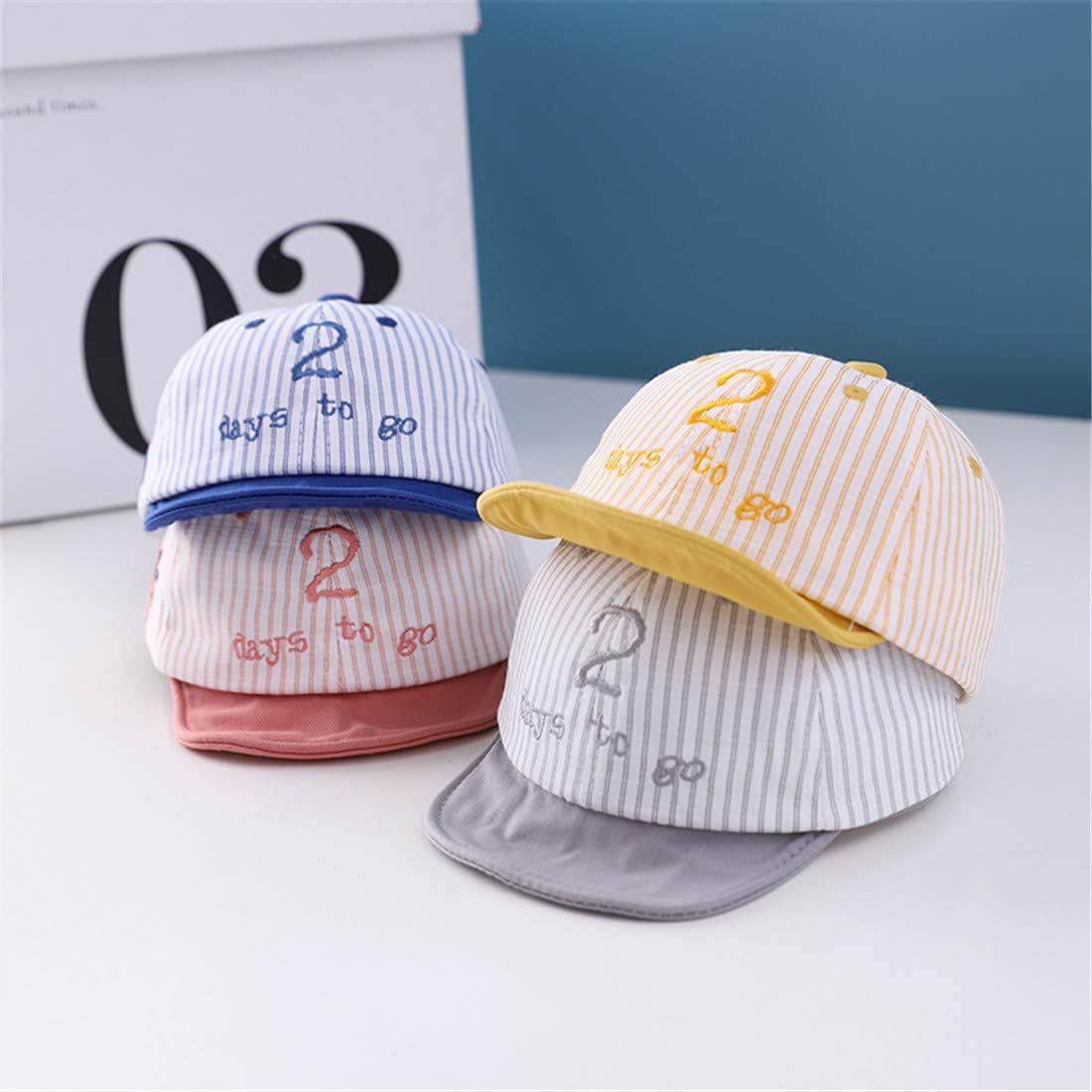 Babe Sunhat - Baseball Striped Baseball Cap 3M-12M