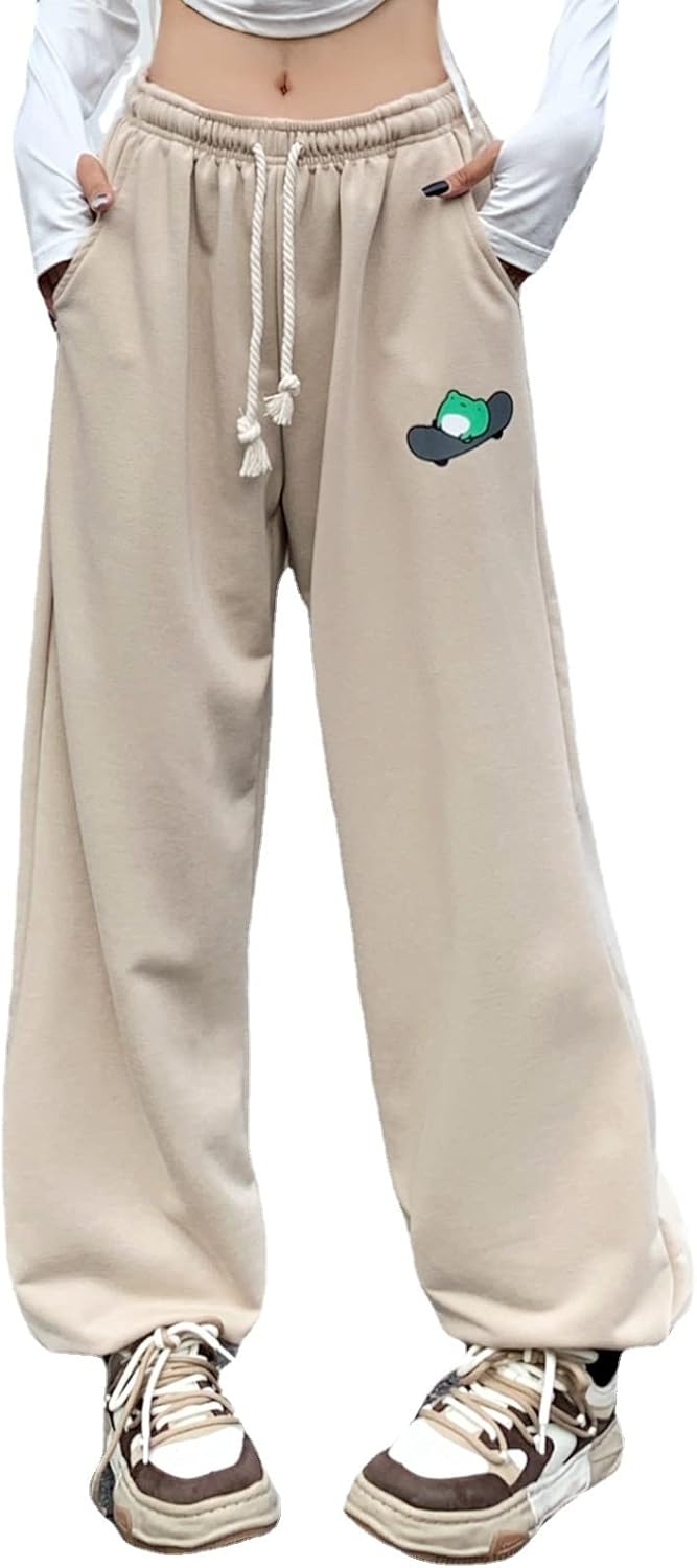 Skateboard Frog Womens Comfy sweatpants