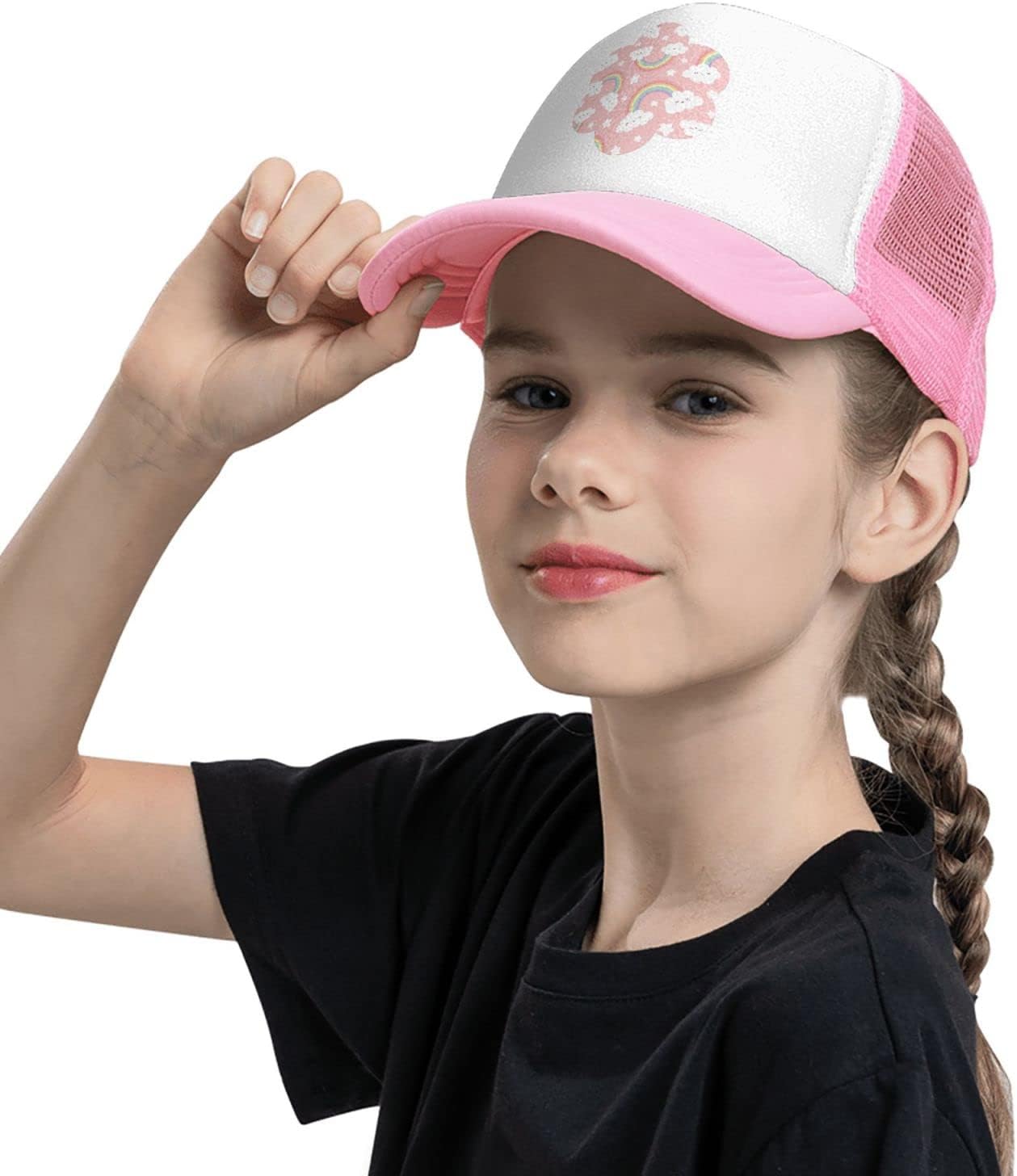 Kids Baseball Cap Ages 4-10 Adjustable Breathable