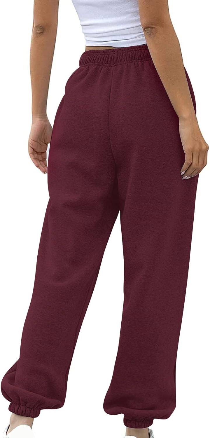 Womens High Compression fleece-lined expedition sweatpants