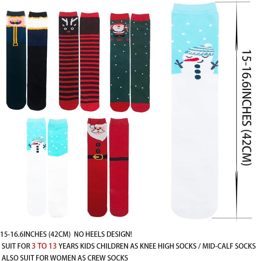 Surprise delight kids with festive knee high socks