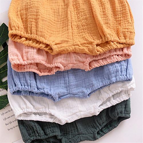 LOOLY Baby Bloomers Unisex Cotton Linen Blend Shorts
