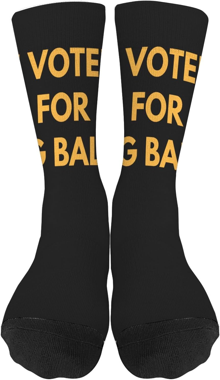 Magical Saying I Voted for Big Balls Crew Socks