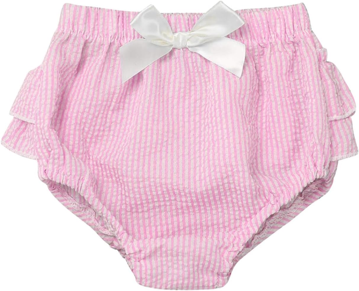 Stylish Ruffled Plaid Bloomers for Kids