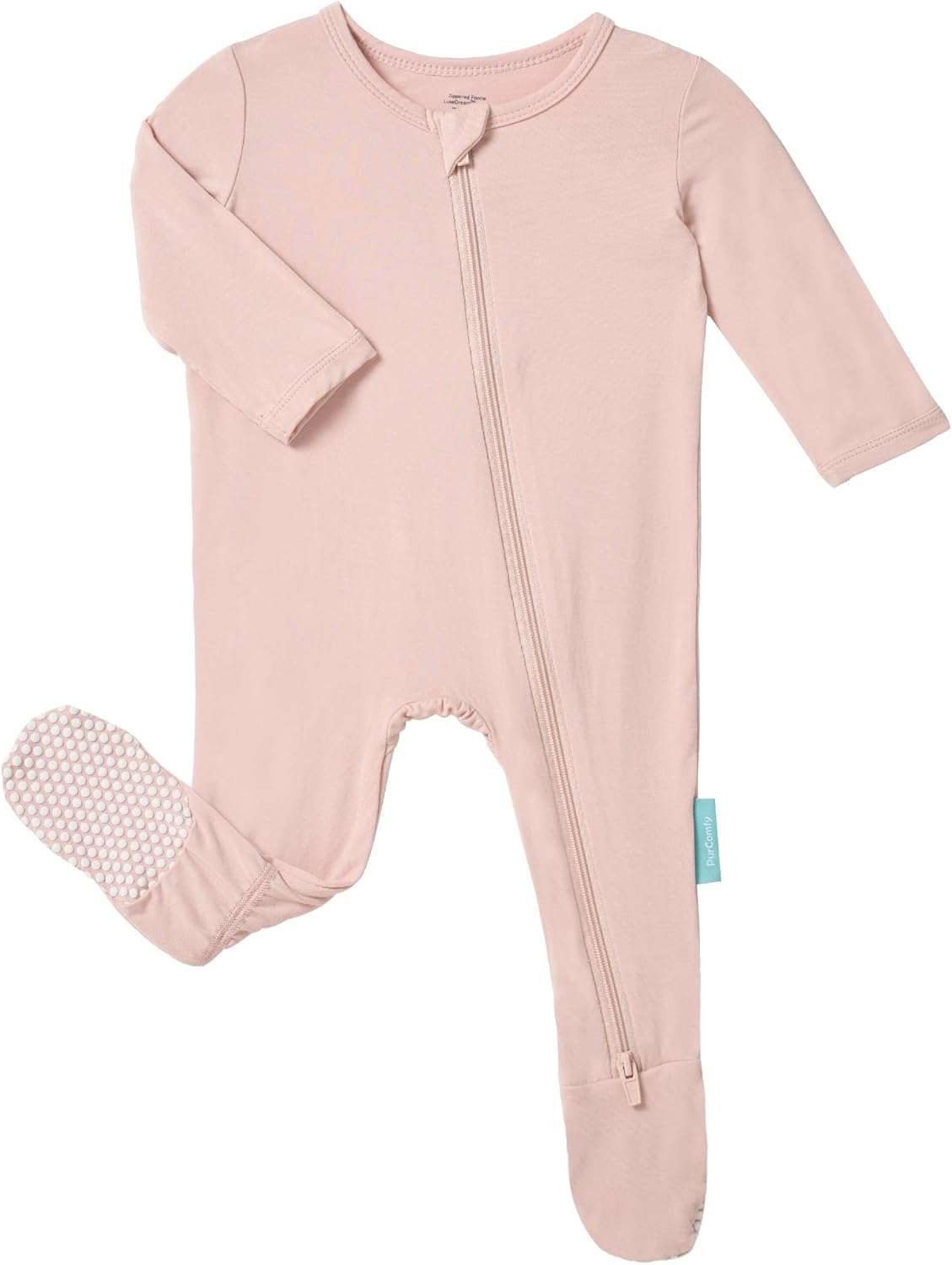 PurComfy Bamboo Rayon Baby Footie Pajamas 0-24 Months