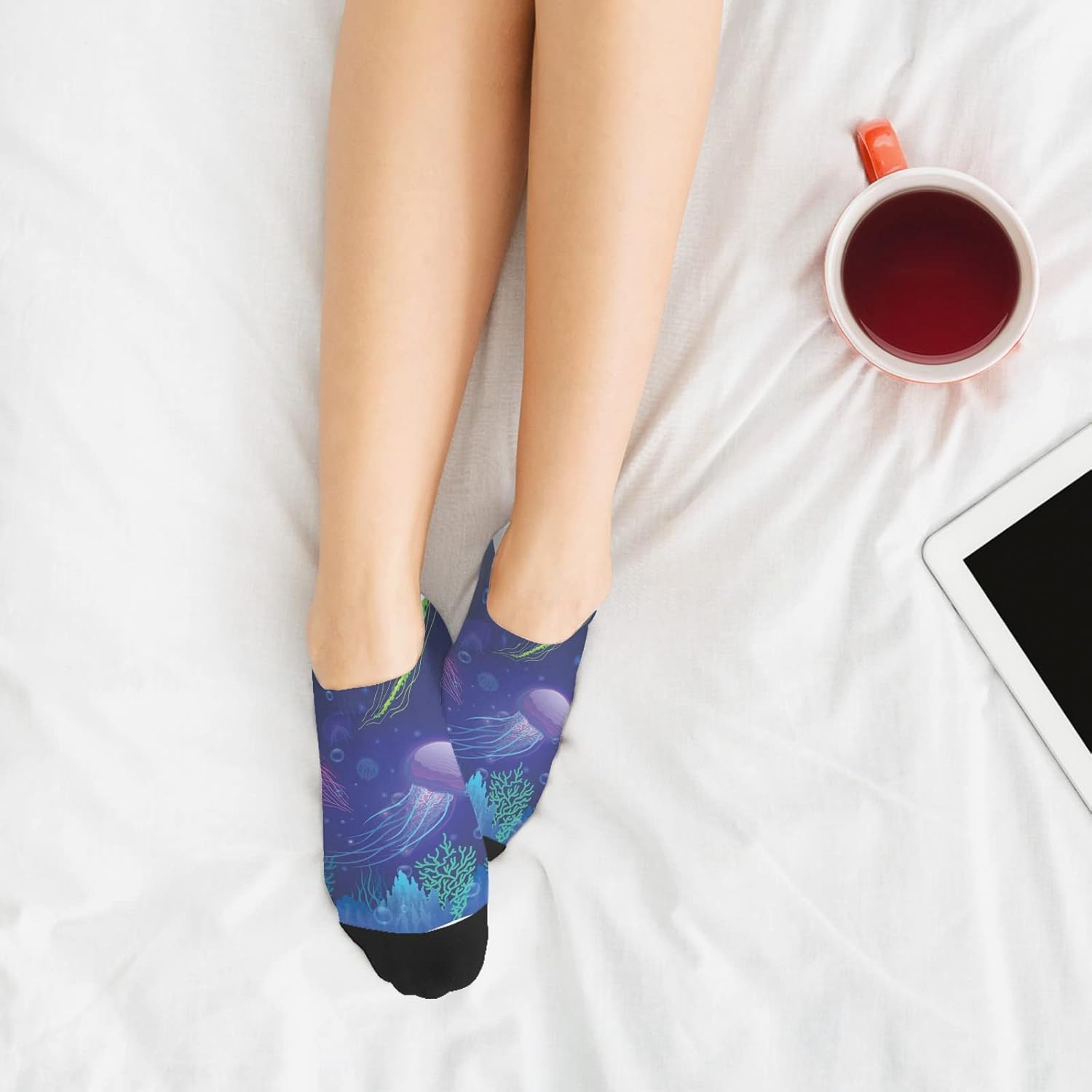 Jellyfish Socks Trendy and Perfect for Running Gym and More
