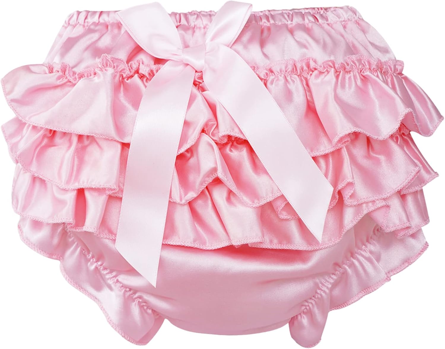 Yartina Diaper Cover Ruffled Bloomer for Newborn Girl