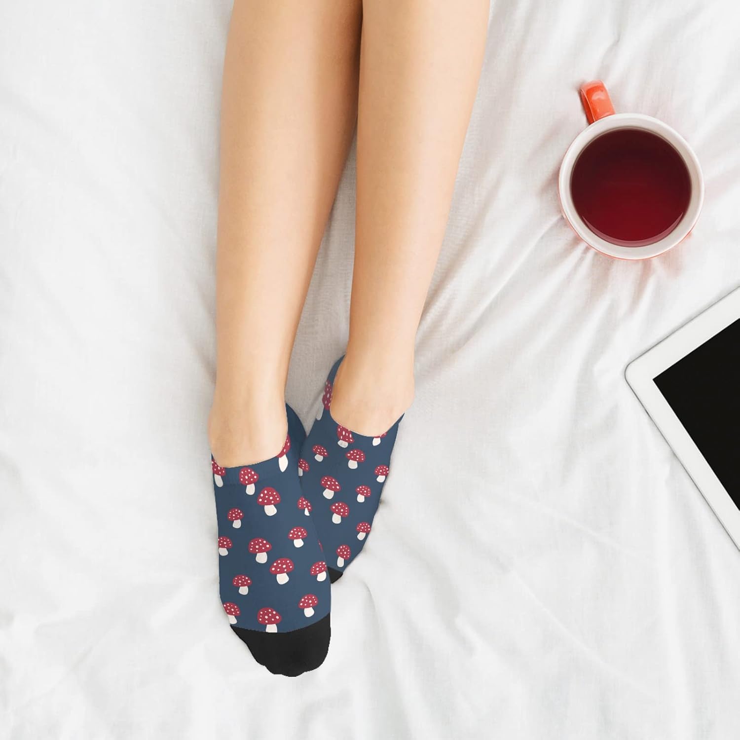 Devor Mushroom Crew Socks