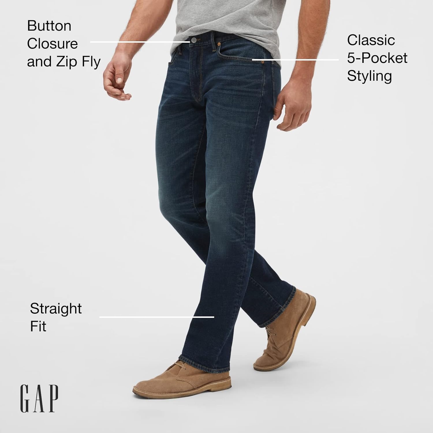 Our Straight Fit Denim Jeans