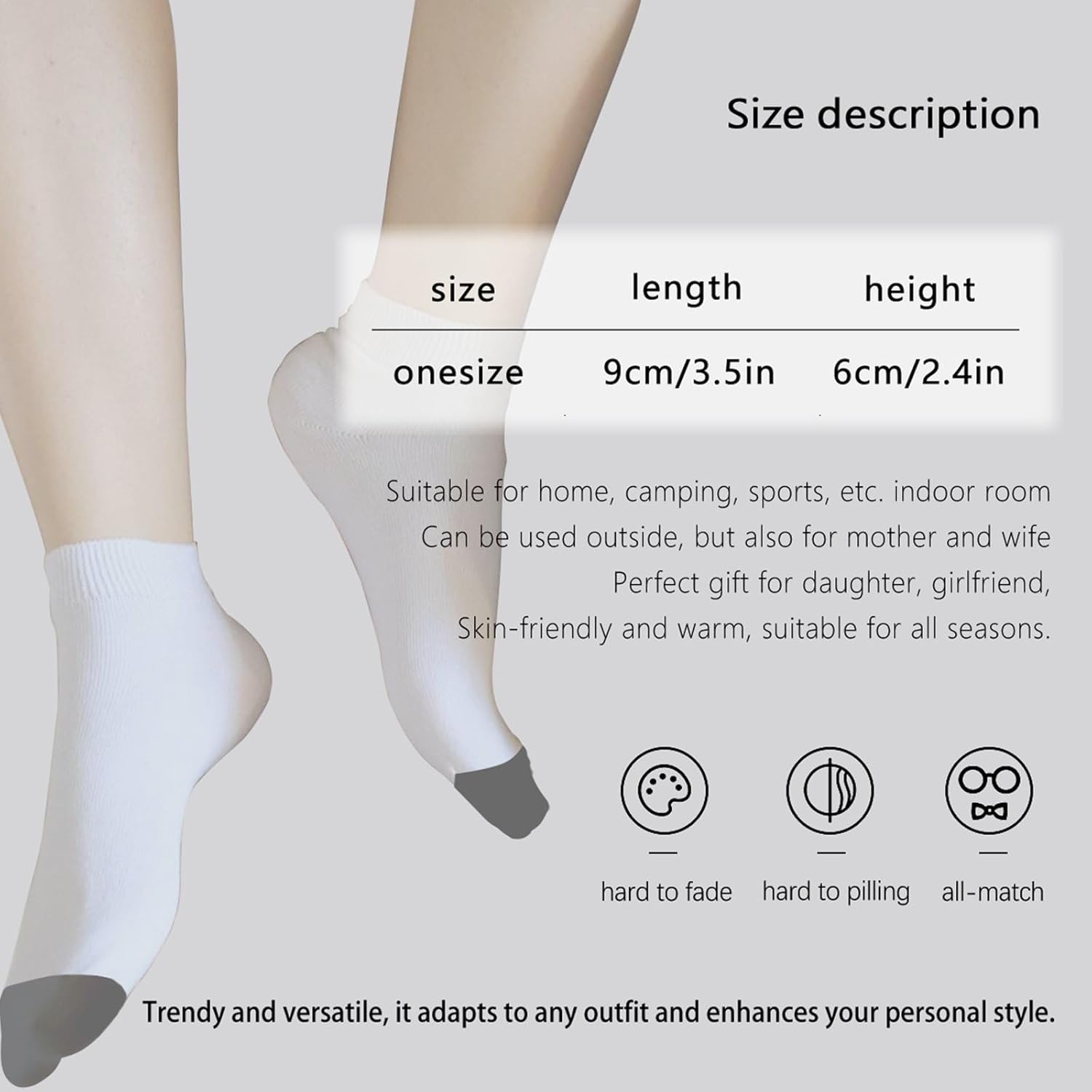 Ankle Socks For Drawing Lots Grandpa Knows Everything