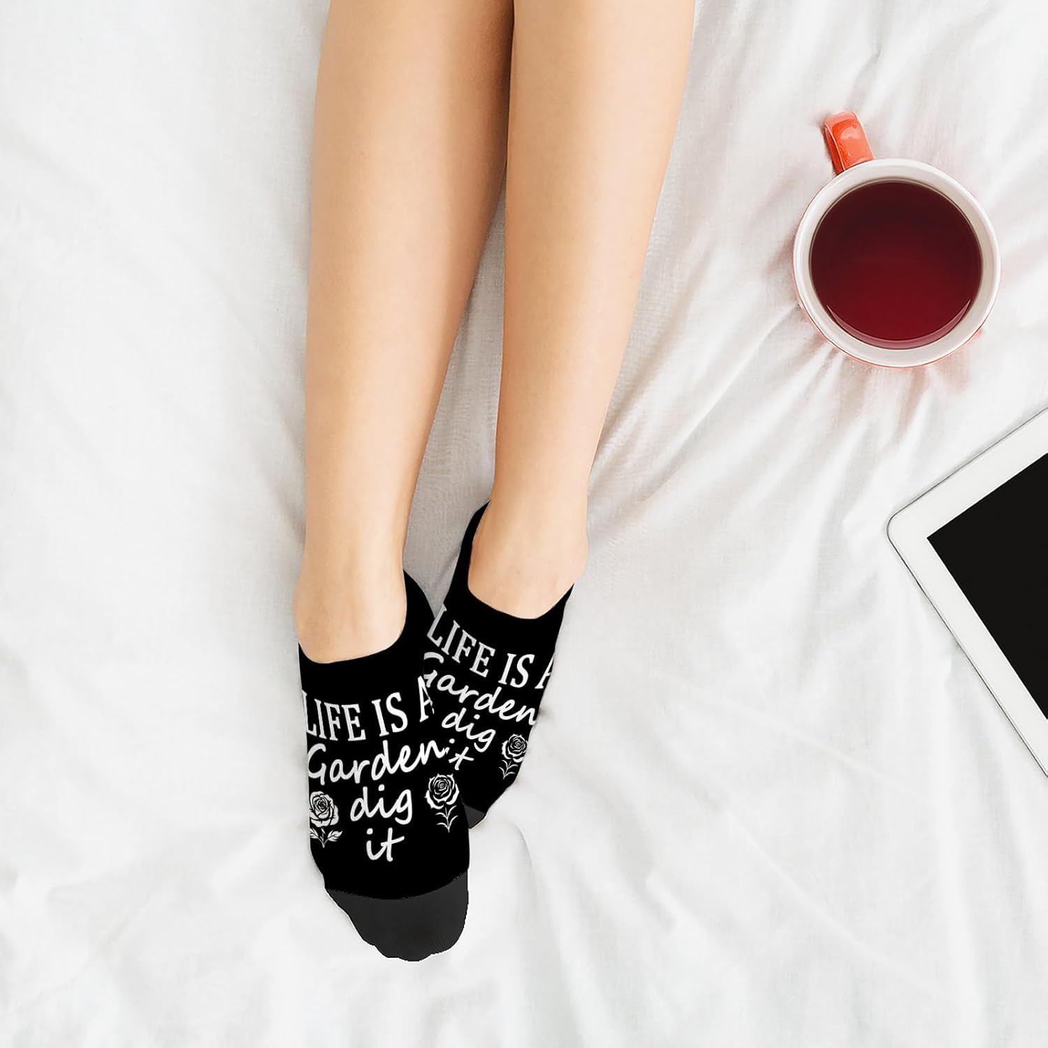 Lifes A Garden Boys Crew Socks Smooth Comfortable for the Day
