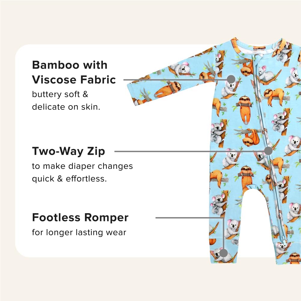 Bums Roses Baby Romper