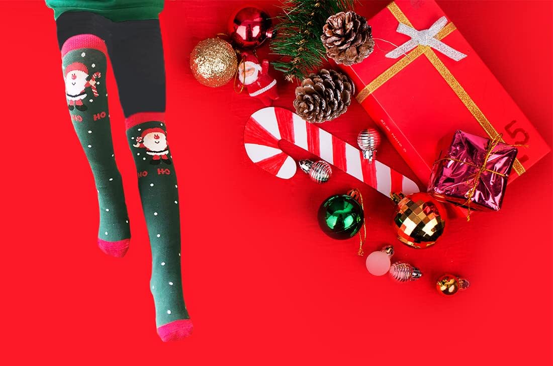Surprise delight kids with festive knee high socks