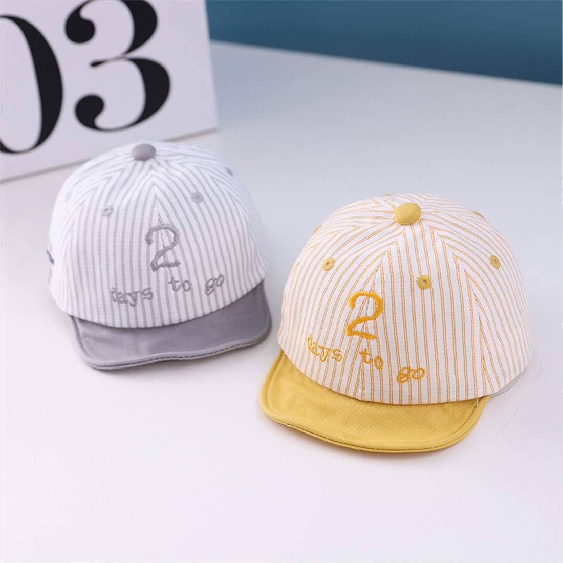 Babe Sunhat - Baseball Striped Baseball Cap 3M-12M
