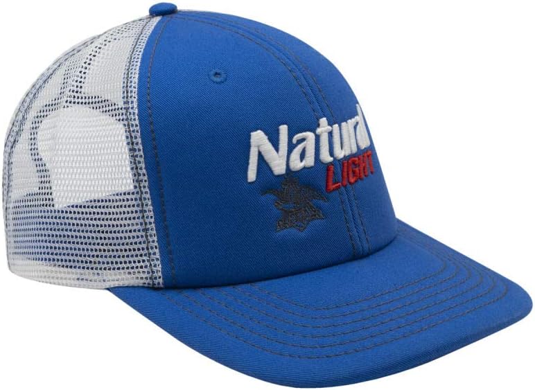 Miller Lite Natural Light Basic Beer Snap Back Trucker Hat