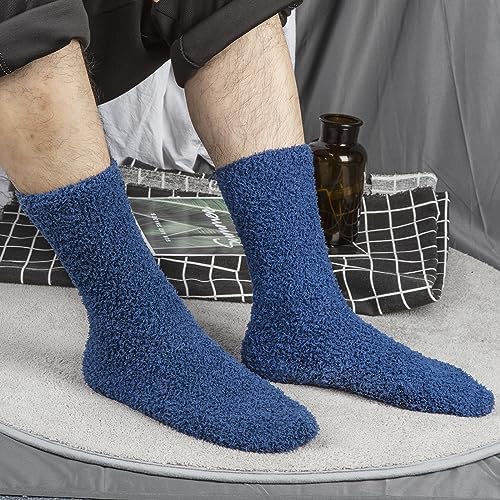 Mens Fuzzy Socks for Winter Cozy Comfort