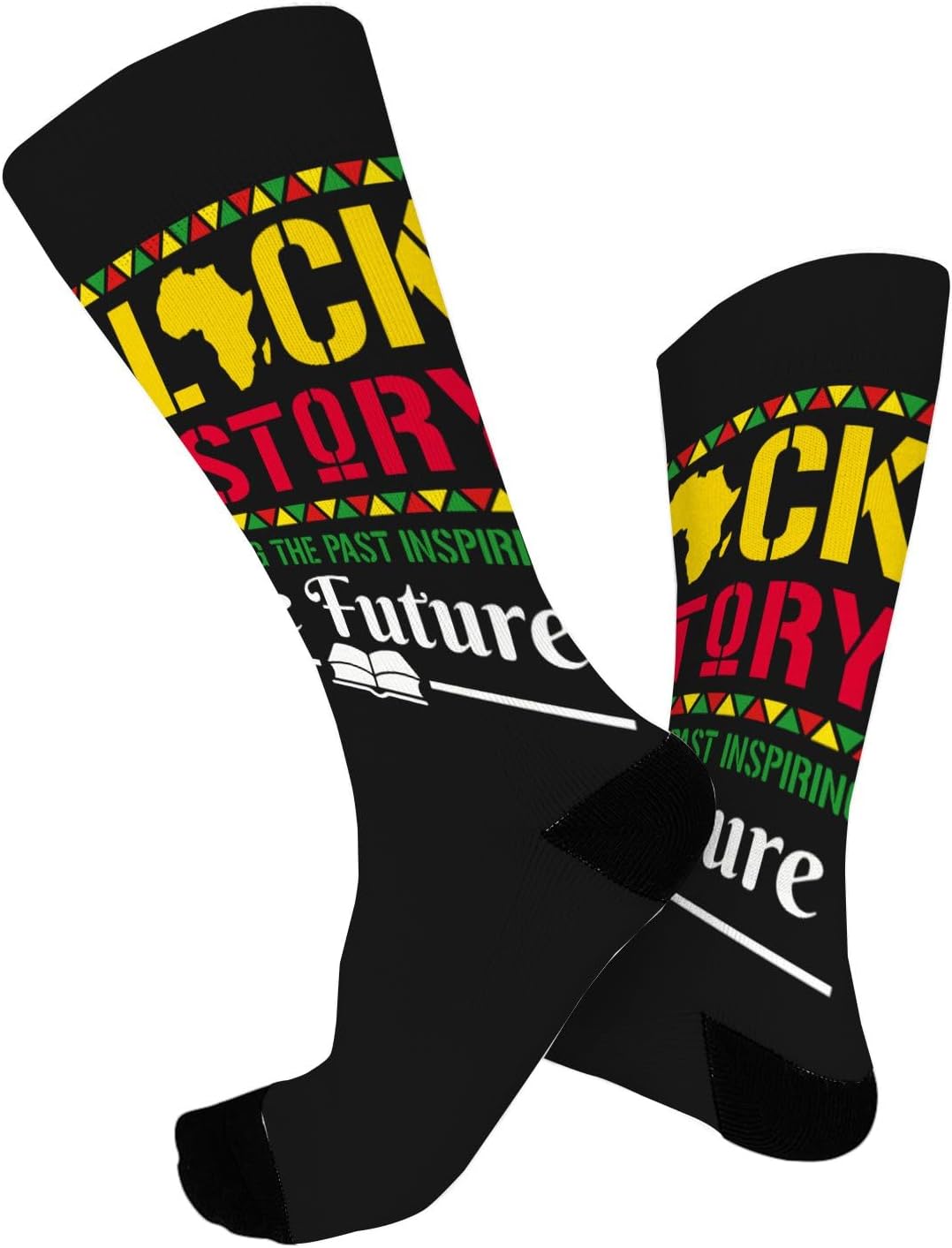 CasualGoalDelve DeepFun Teacher Socks Black History Month