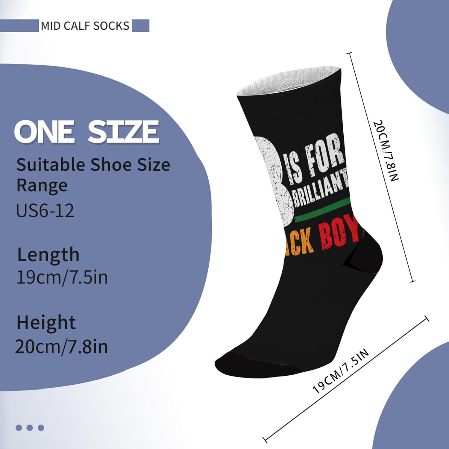 Brilliant Black Socks