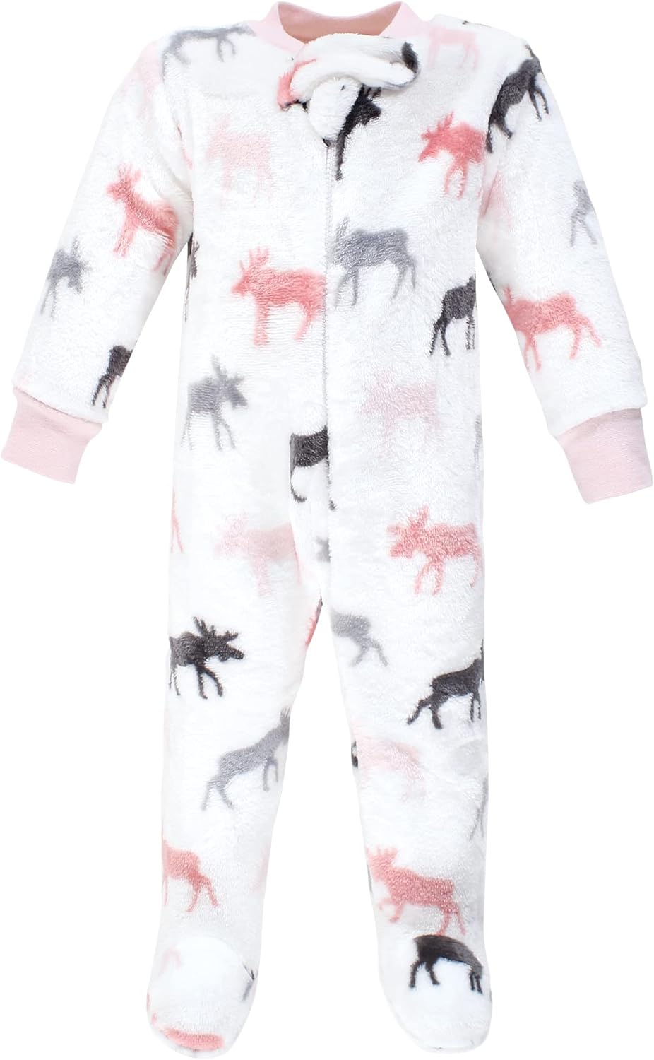 Hudson Baby Baby Girls Plush Sleep and Play