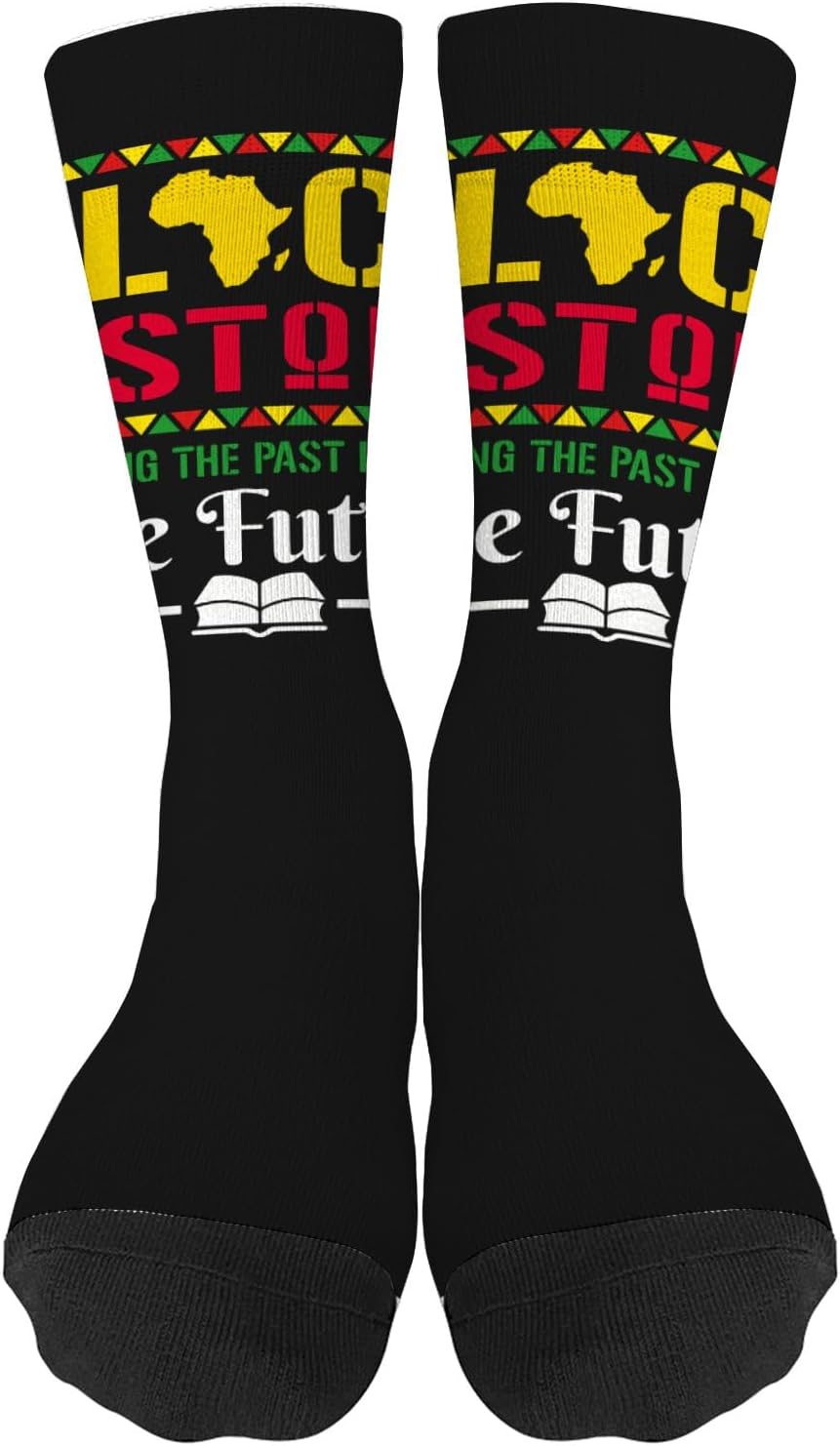 CasualGoalDelve DeepFun Teacher Socks Black History Month