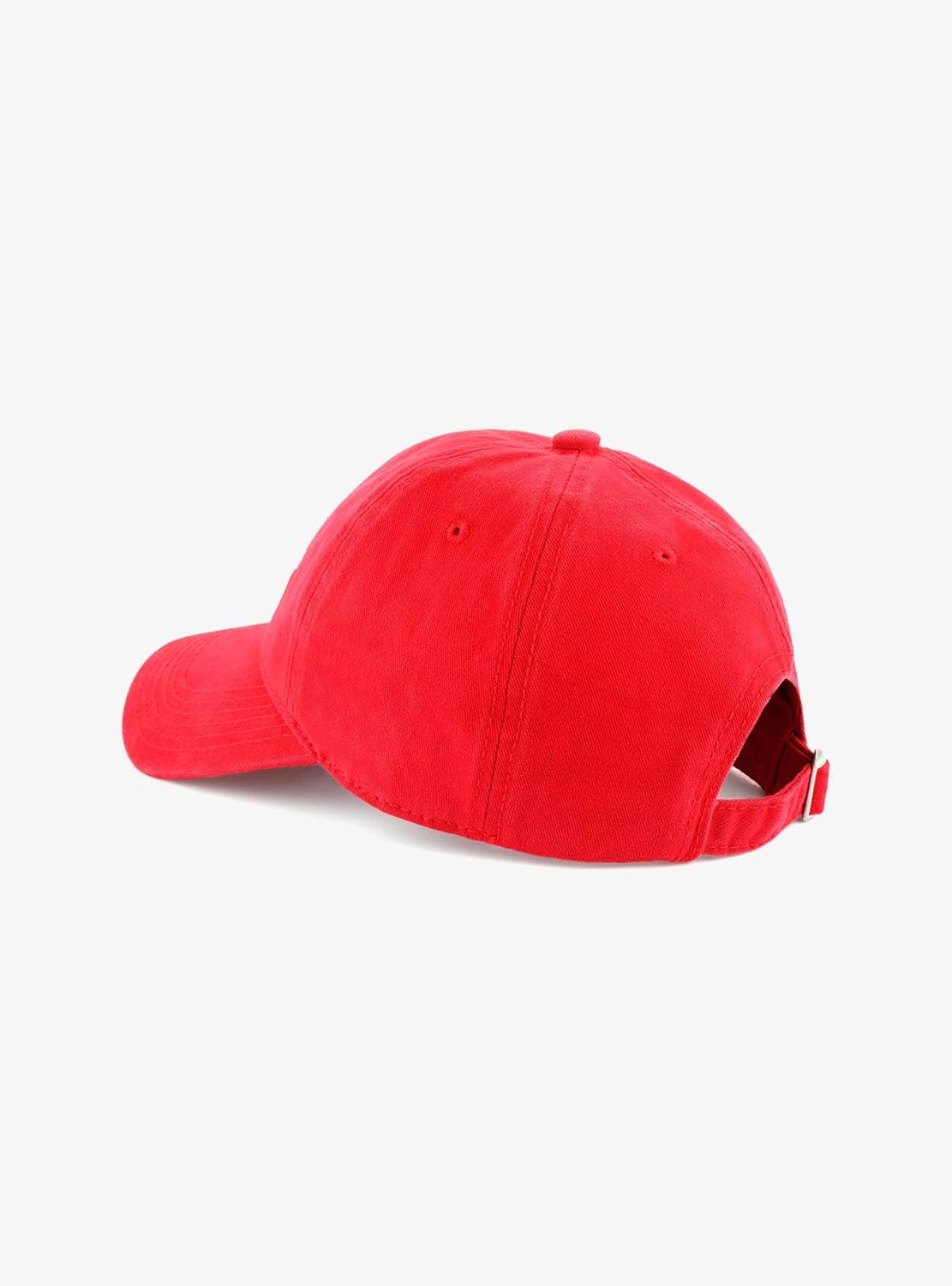 Red Canvas Dad Cap