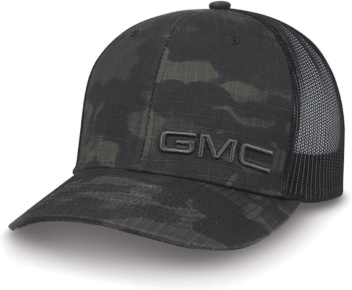 SR1 Performance GMC Multicam Snapback Hat Durable Camo Design