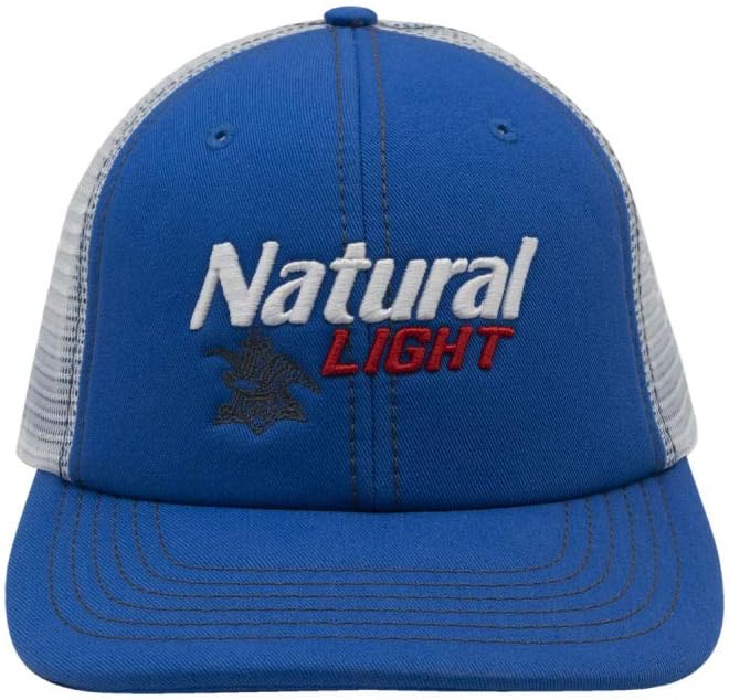Miller Lite Natural Light Basic Beer Snap Back Trucker Hat