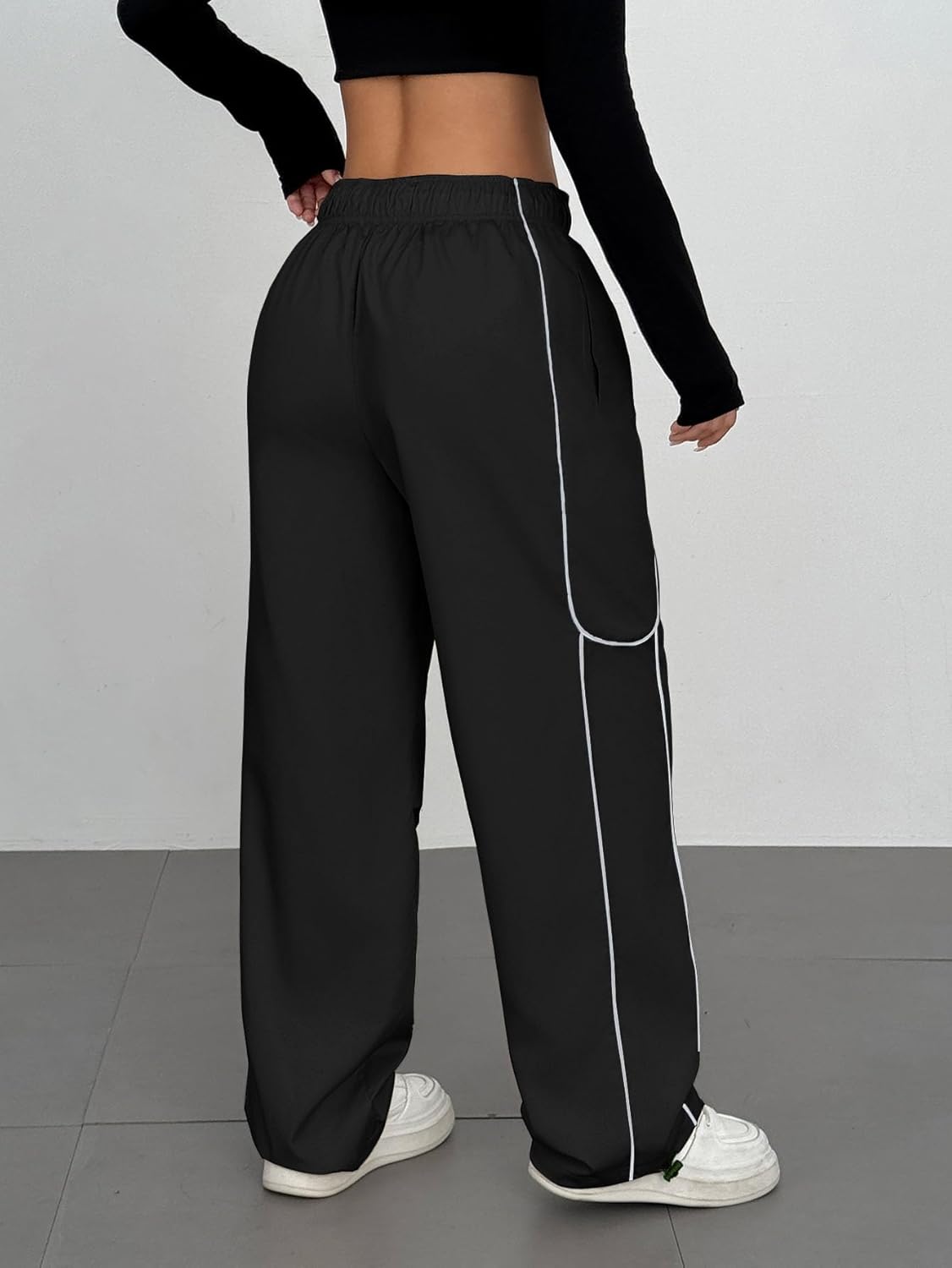 ZAFUL Womens Y2K Parachute Pants