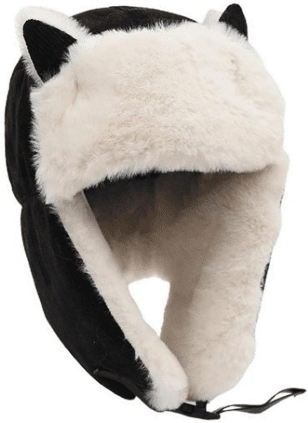 Winter Trapper Hat with Earflaps and Goggles for Men Women