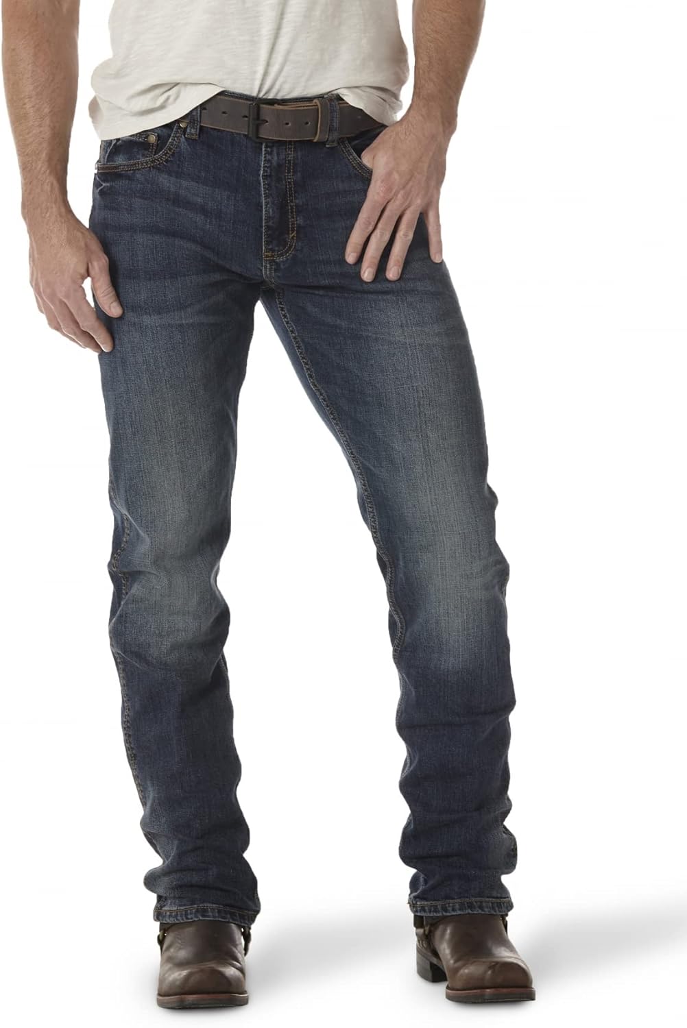Mens Slim Fit Retro Jeans