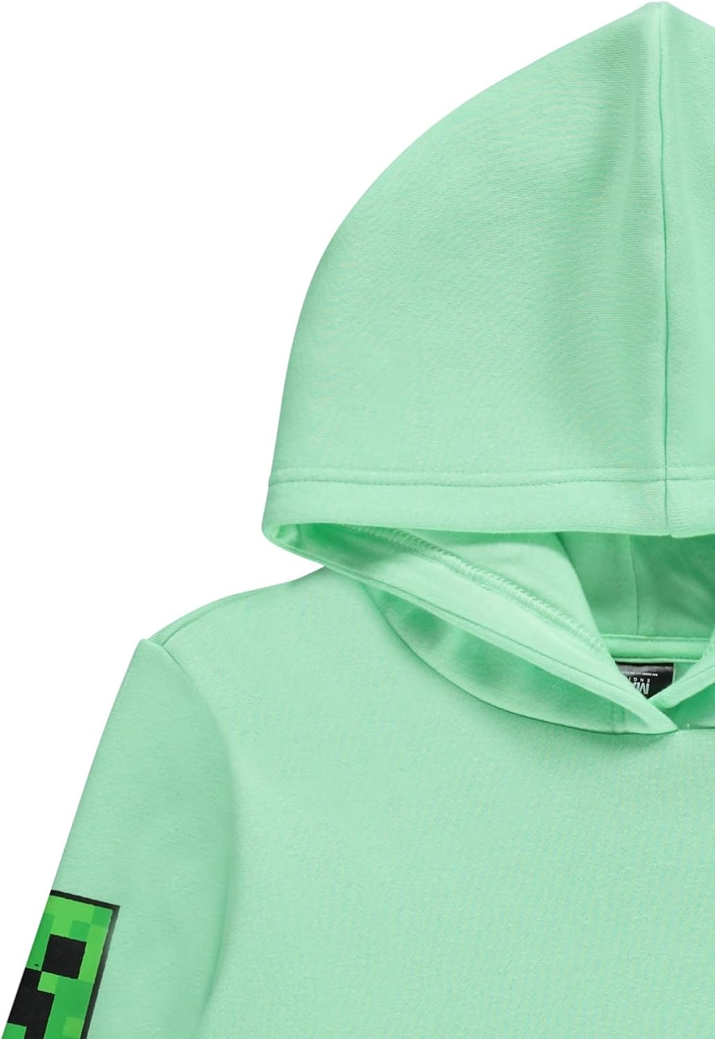 Minecraft Boys Video Game Hoodie Black Green