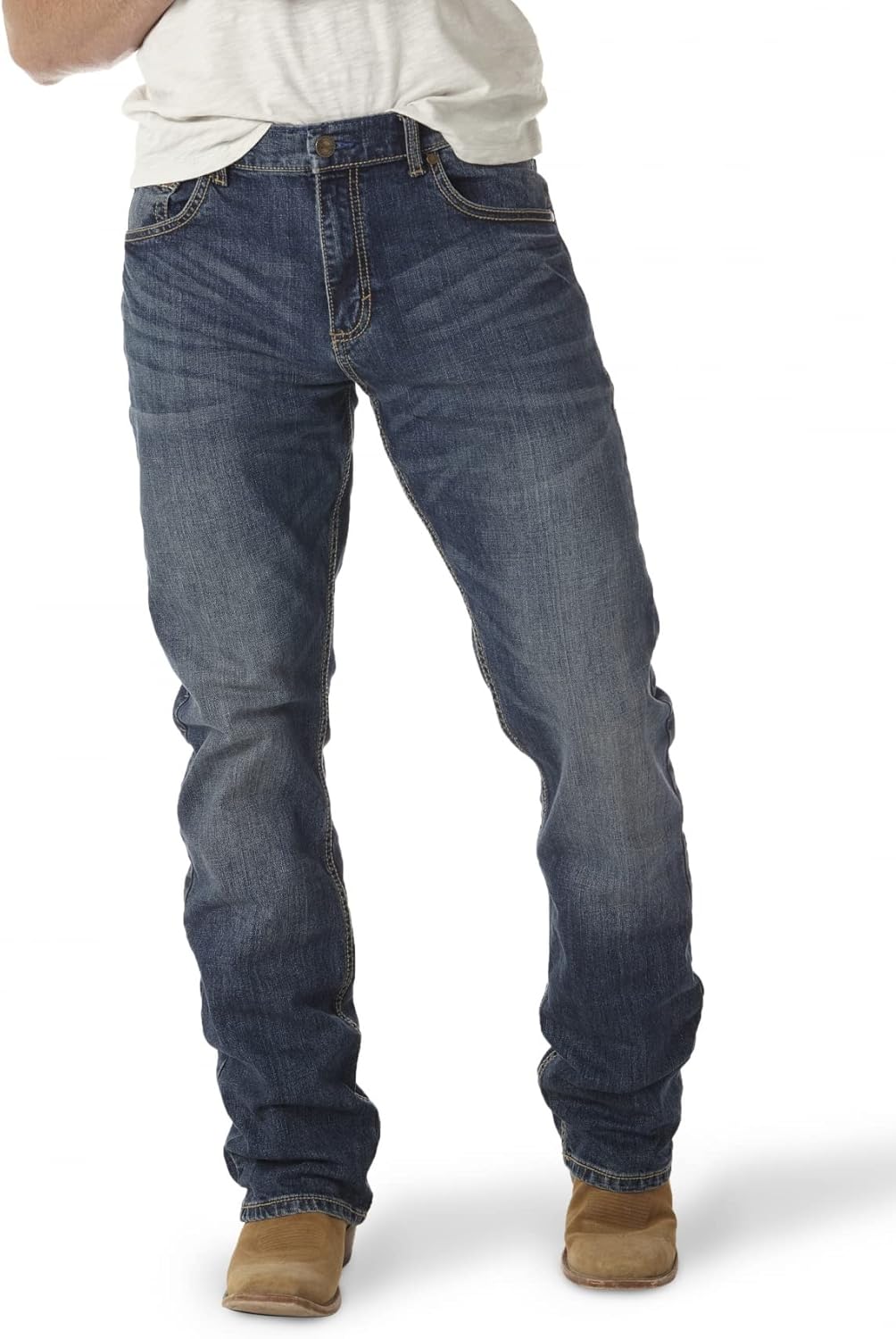 Wrangler Mens Retro Slim Fit Boot Cut Jean