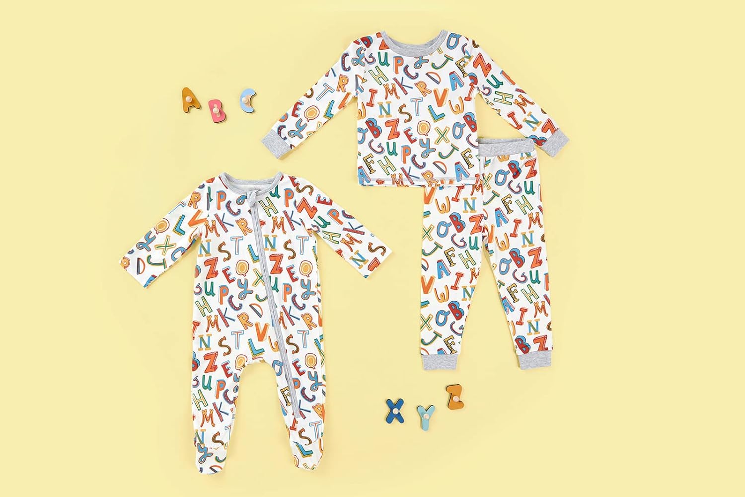 Perfect Alphabet Pajamas for Babies