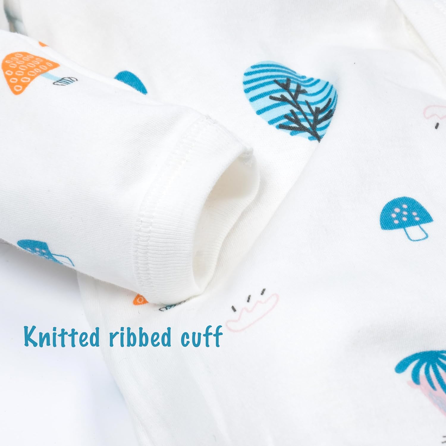 babies girls cotton footies multi pack long sleeve one-piece jumpsuit
